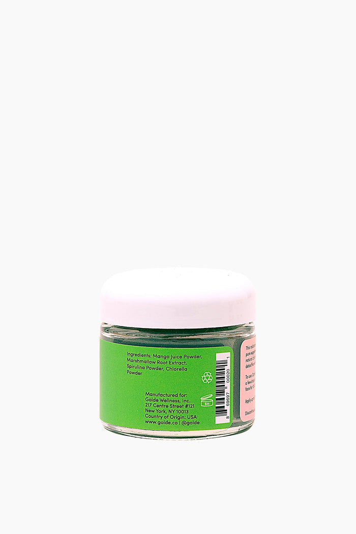 Clean Greens Face Mask
