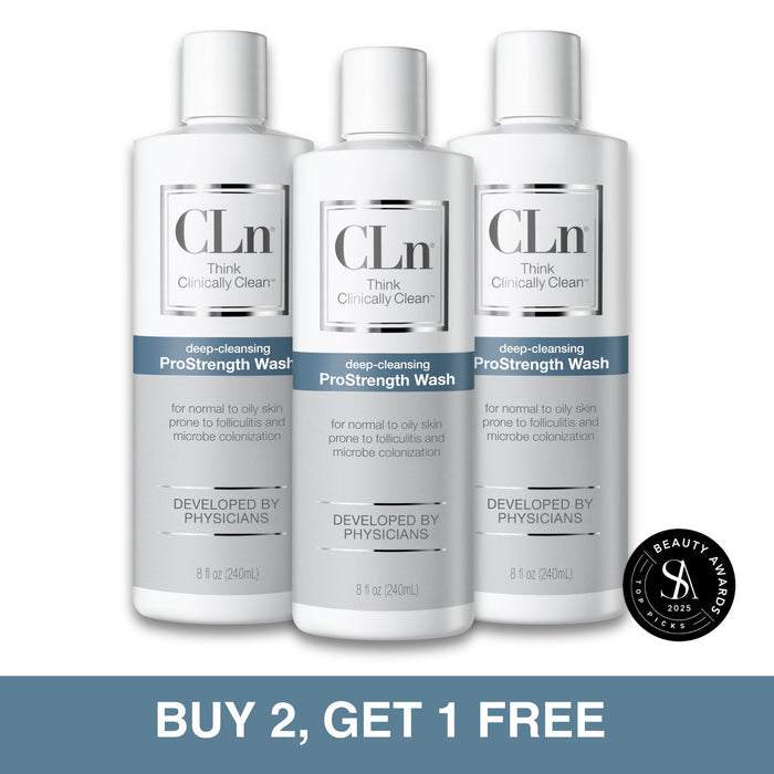 CLn ProStrength Wash 8oz 3-Pack Shop All Products CLn Skin Care