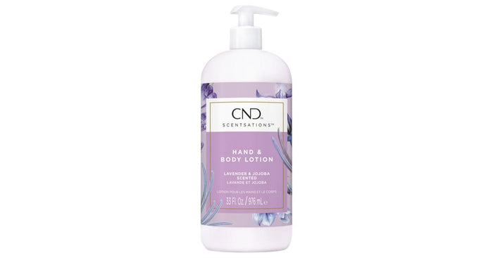 CND Hand & Body Lotion - Lavender & Jojoba (976ml/33oz)