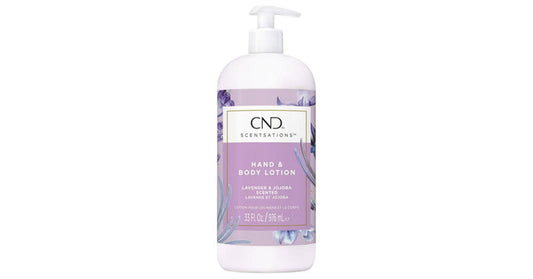 CND Hand & Body Lotion - Lavender & Jojoba (976ml/33oz)