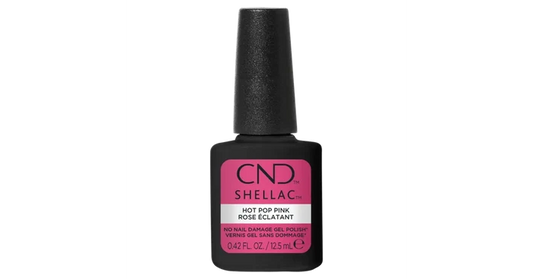 CND Shellac - Hot Pop Pink (0.42oz) - NEW