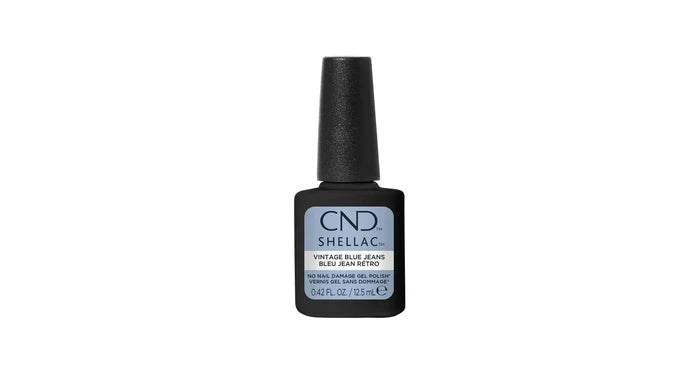CND Shellac - Vintage Blue Jeans (0.42oz) - NEW