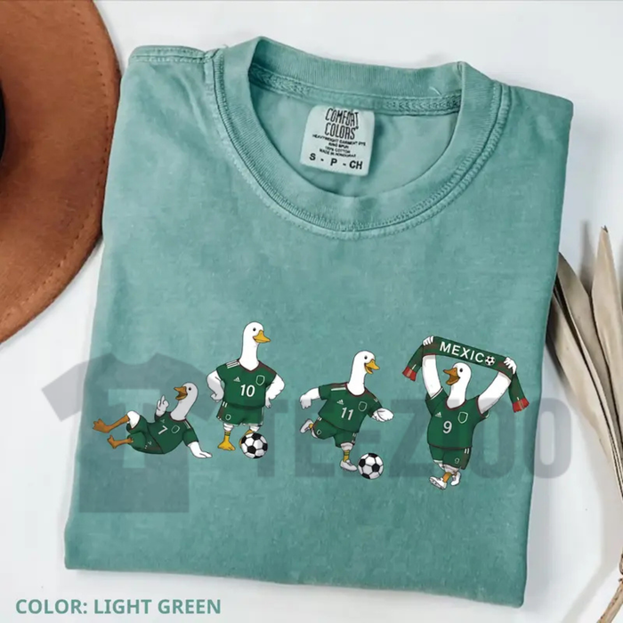 Comfort Colors Funny Mexico Goose Soccer T-Shirt