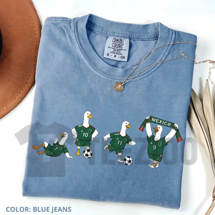 Comfort Colors Funny Mexico Goose Soccer T-Shirt