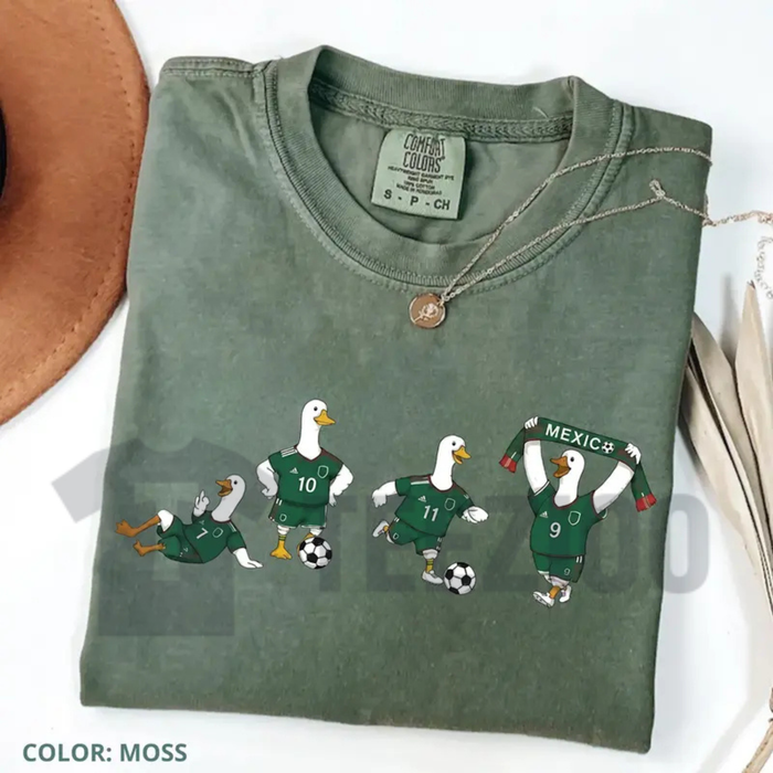 Comfort Colors Funny Mexico Goose Soccer T-Shirt