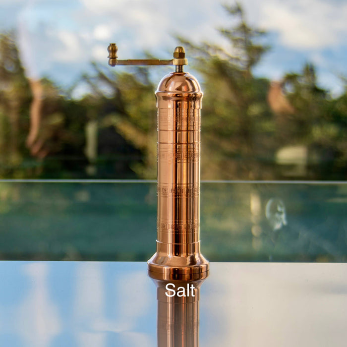 'Copper Mill' - 8" salt grinder - Magnolia Lane co. Home + Garden + Gift