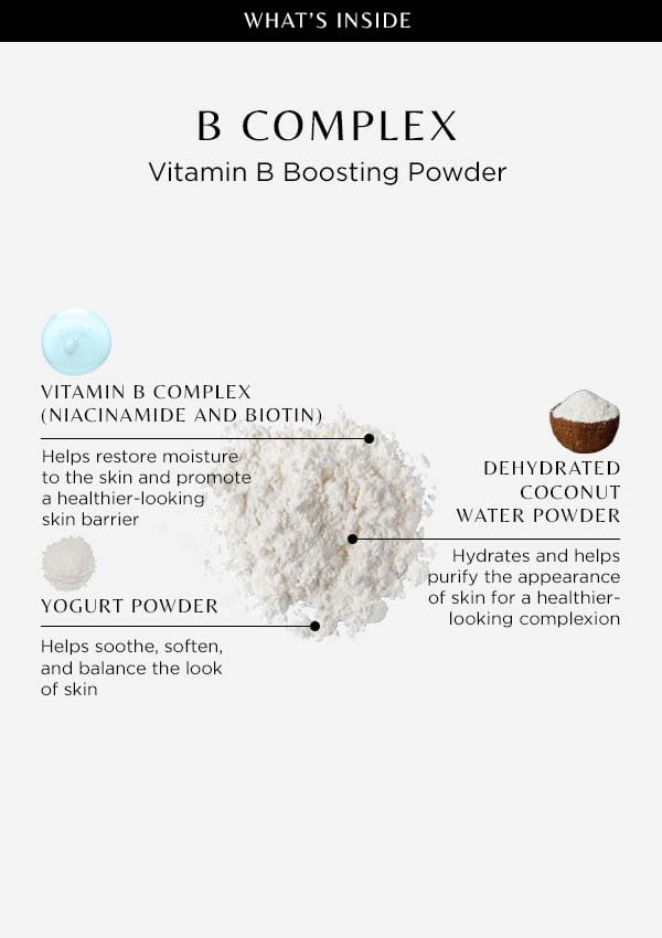 Cosmedix skincare Cosmedix B Complex Vitamin B Boosting Powder