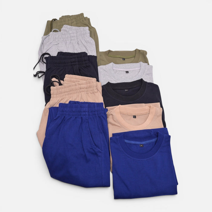 Cotton Co-ord Sets Loose Fit
