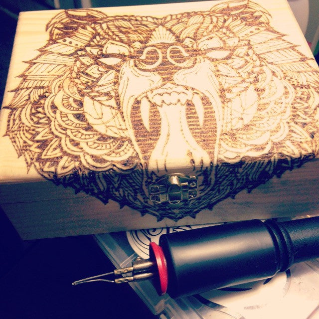 Custom Cigar Box - 1740 Beard Balm