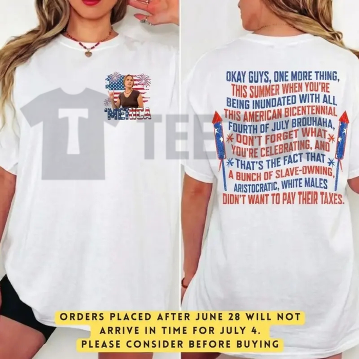 Dazed and Confused Ginny Stroud 2-Sided 4th of July Shirt