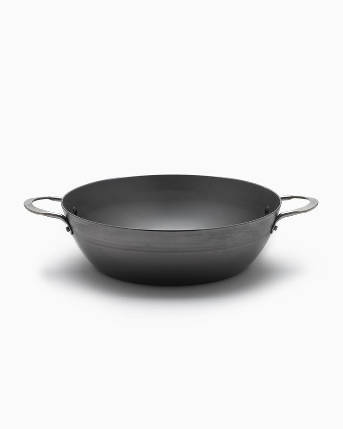 de Buyer 32cm Mineral B Two Handled Country Frying Pan