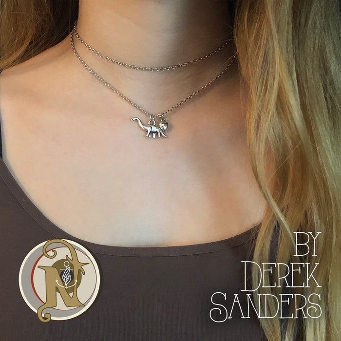 Dinosaur Love NTIO Necklace By Derek Sanders