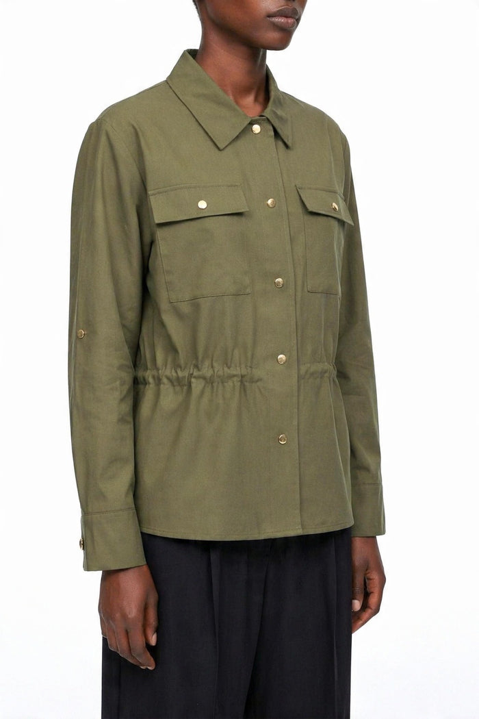 Drawstring-Waist Utility Shirt wholesale - image 3