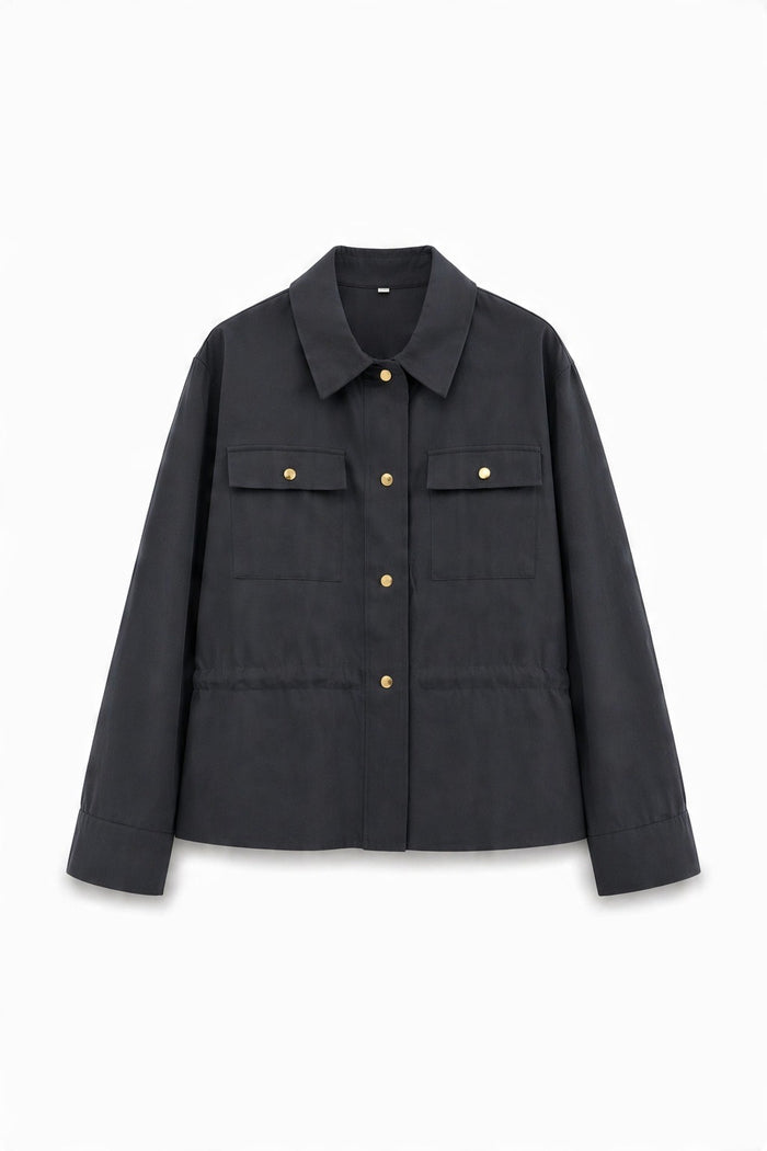 Drawstring-Waist Utility Shirt wholesale - image 7