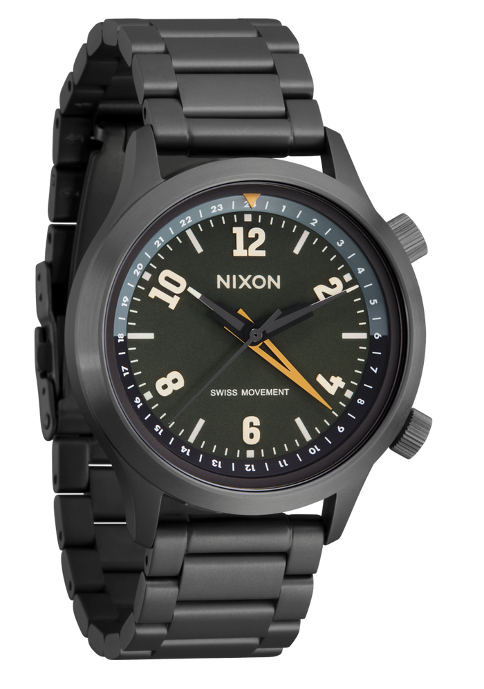 Drifter GMT - Gunmetal / Kobu Green