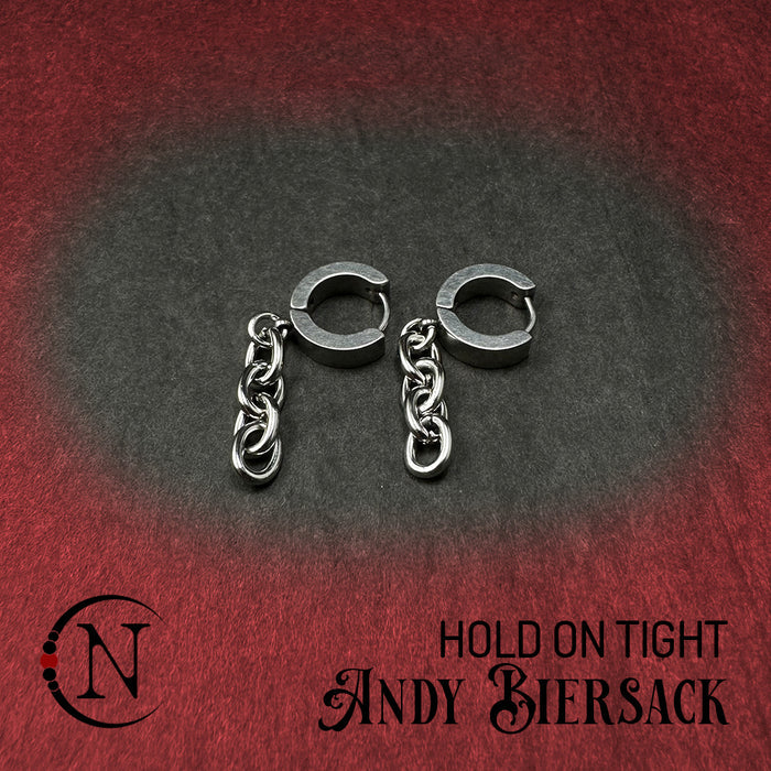 Earrings ~ Hold on Tight by Andy Biersack ~ A Rebel Piece