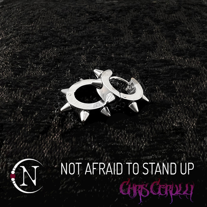 Earrings ~ Not Afraid To Stand Up By Chris Cerulli