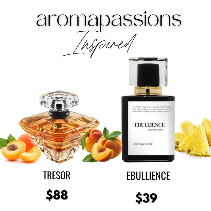 EBULLIENCE | Inspired by LANCOME TRESOR | Tresor Dupe Pheromone Perfume - aromapassions