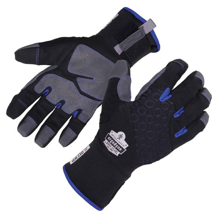 Ergodyne® ProFlex® 817WP Reinforced Thermal Waterproof Winter Gloves, Large, Black, 1/Pair