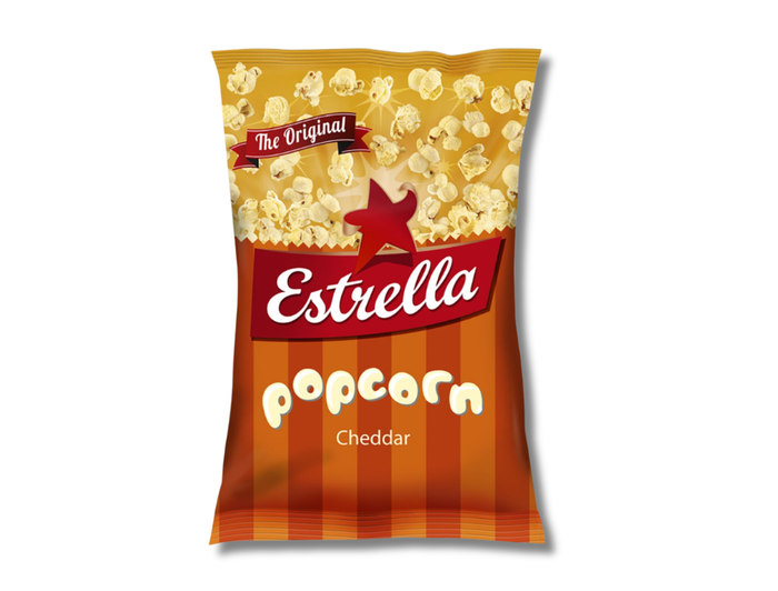 Estrella Popcorn Cheddar – 65g (2.29oz)