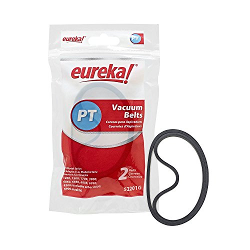 Eureka Canister World-Vac Power Nozzle Style PT (2 BELTS PACK) # 52201G-12 , 52201F