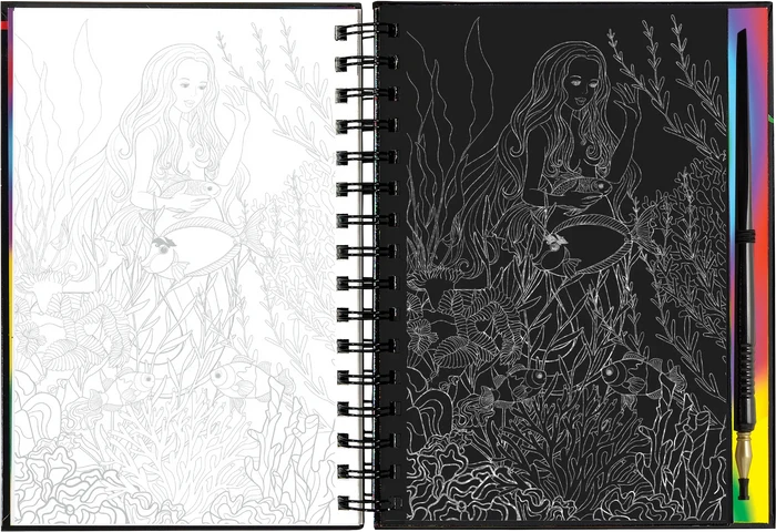Extreme! Mermaids Scratch & Sketch
