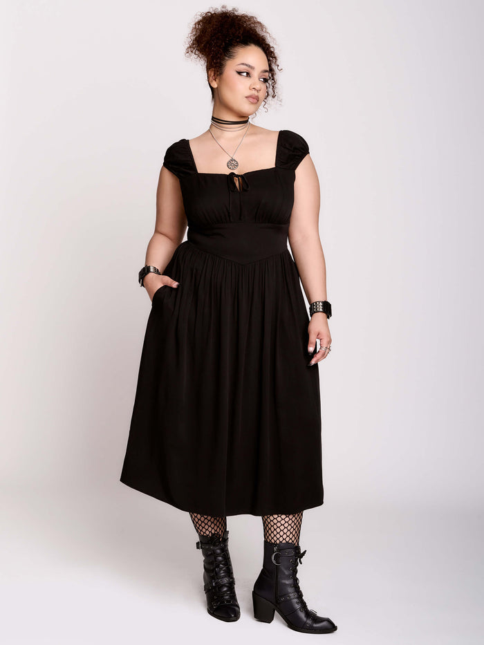 Fair Maiden Midi Dress