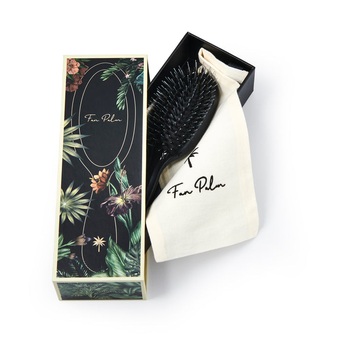 Fan Palm Brush Small Stardust bij Care For Hair