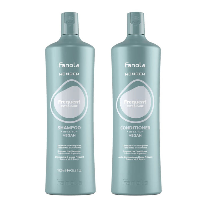 Fanola Wonder Frequent Shampoo + Conditioner 1000ml