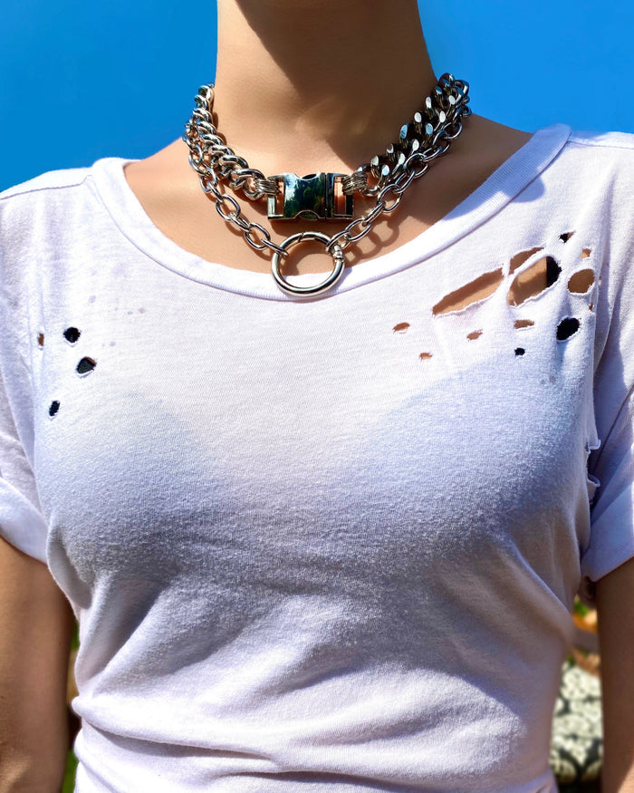 Feed My Chaos NTIO Choker/Necklace by Lilith