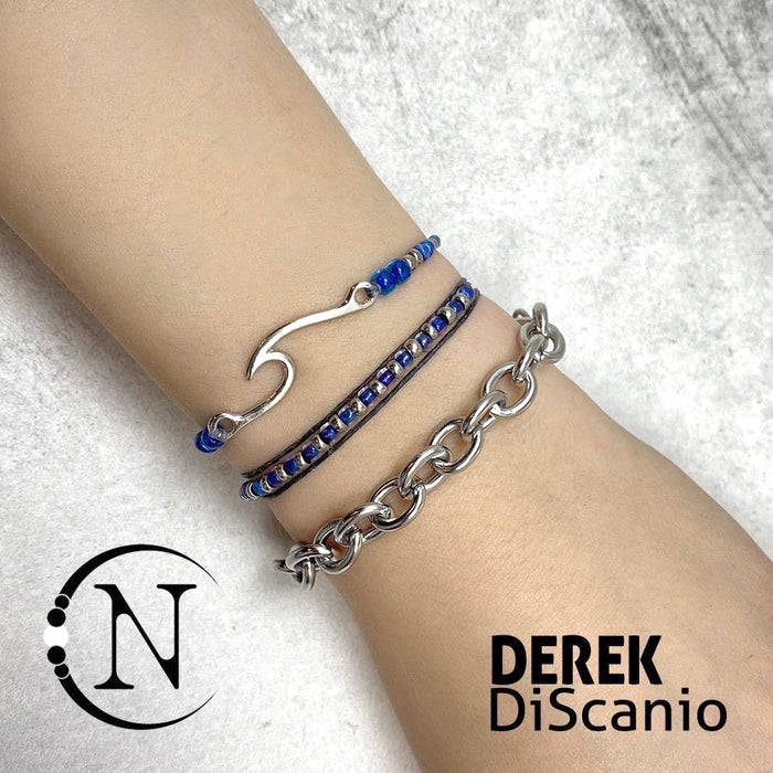 Feel the Crash of the Waves NTIO Bracelet by Derek Discanio