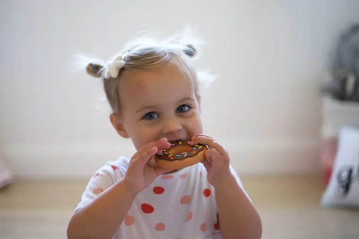 *FINAL SALE* Silli Chews Chocolate Donut Teether