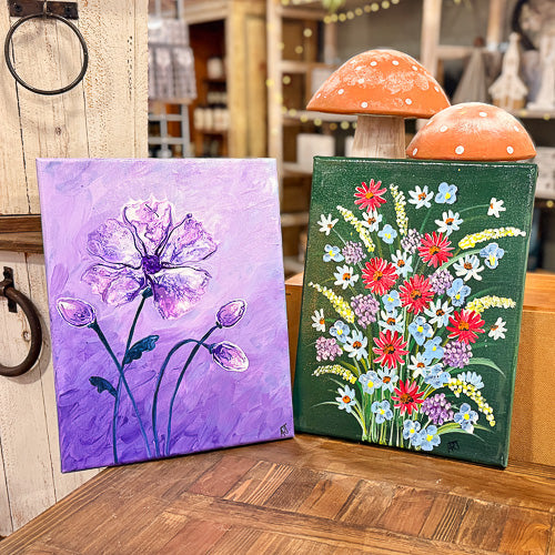 Flower Canvas Art