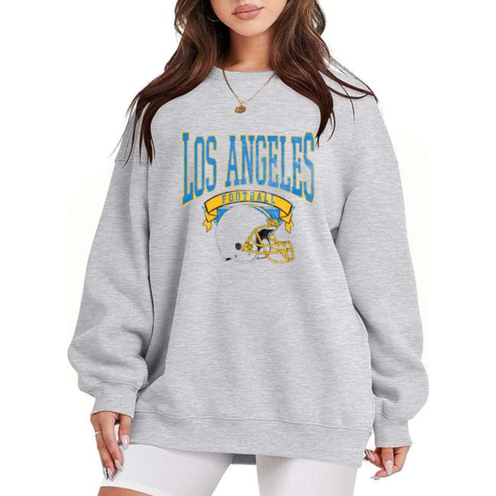 Football Sweatshirt - Retro Hometown Team Sports Crewneck Pullover