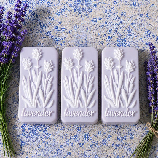 FRENCH LAVENDER "LAVENDER FIELDS" GENTLE LUXURY GUEST SOAPS - Southern Luxe Savon