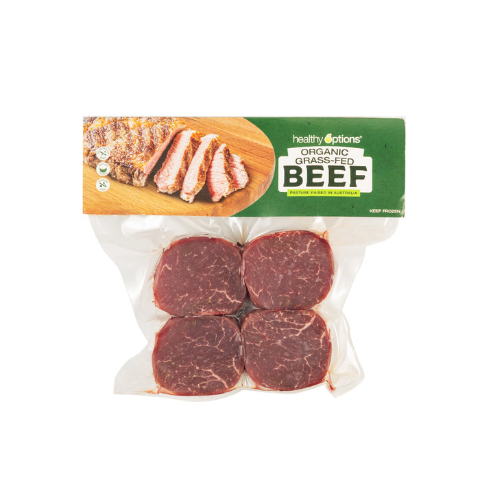 Frozen Healthy Options Beef Tenderloin Medallions 530g