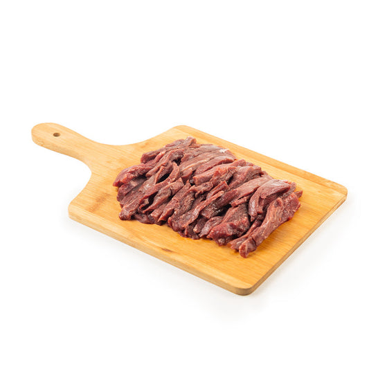 Frozen Healthy Options Beef Tenderloin Strips 500g