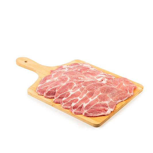 Frozen Healthy Options Pork Shoulder Slices 3mm 500g