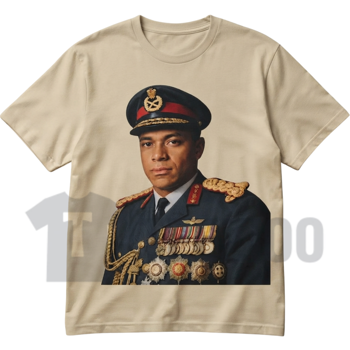 Funny "Dictator Mbappe" Texas 2026 T-Shirt - Sarcastic Football Meme Graphic Tee