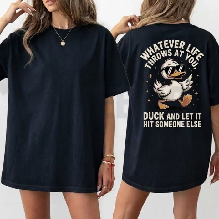 Funny Duck T-Shirt – Cute Sarcastic Graphic Tee