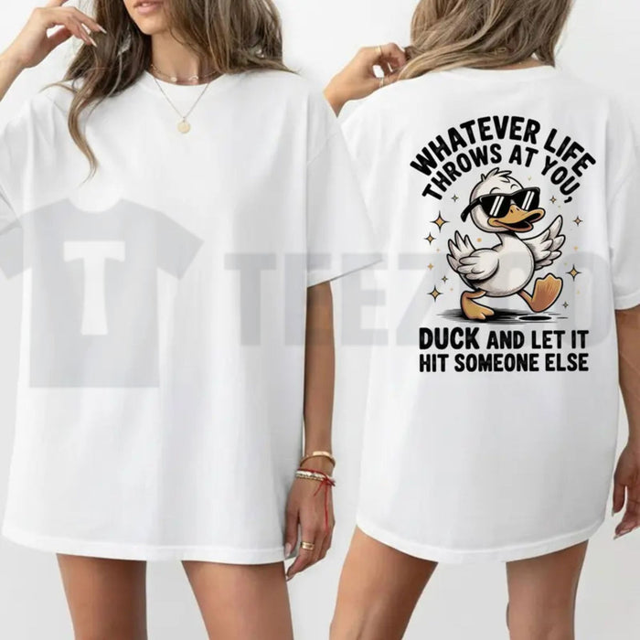 Funny Duck T-Shirt – Cute Sarcastic Graphic Tee