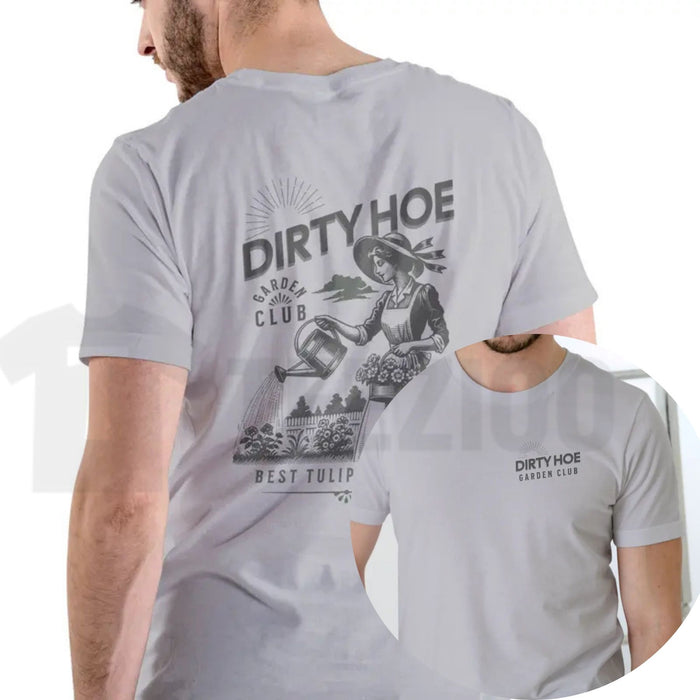 Funny Gardening Club T-Shirt – Sarcastic Plant Lover Graphic Tee, Unisex Dirty Hoe Gardening Streetwear Top