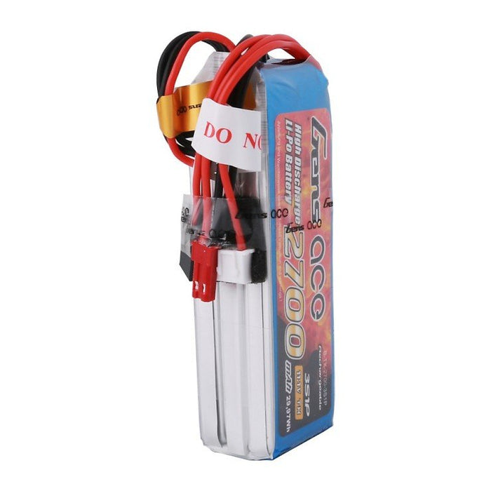Gens ace 2700mAh 11.1V TX 3S1P Lipo Battery pack with Futaba/JST-XHR/JST