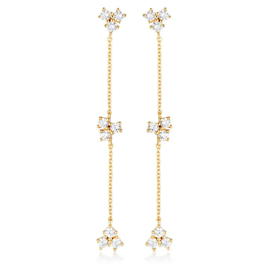 Georgini Earring Georgini The Layered Edit Trois Earrings Gold Brand