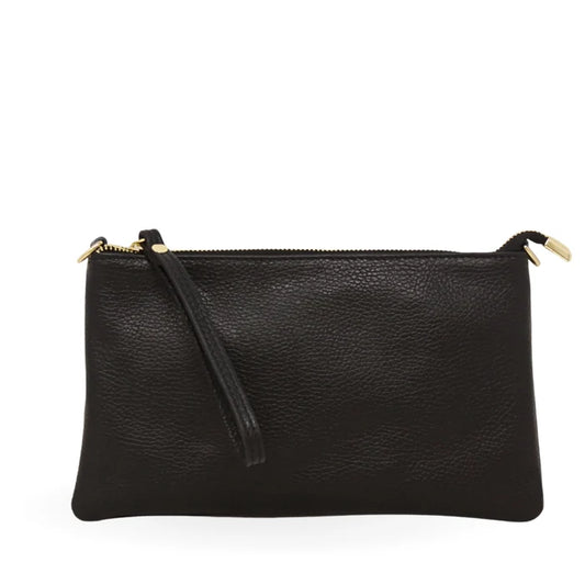 German Fuentes Genuine Italian Leather Wallet with Crossbody - Multiple Colors