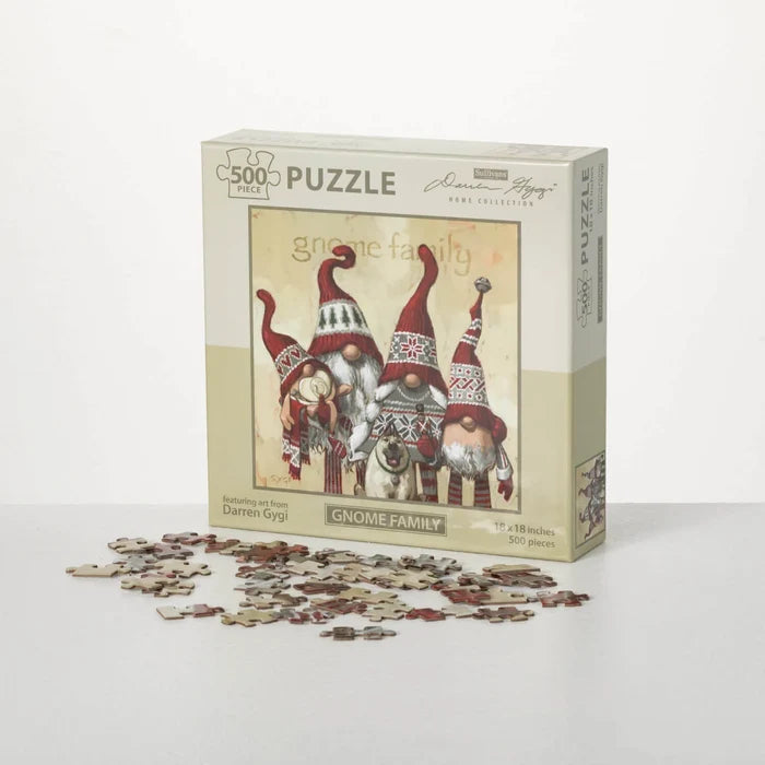 Gnome Family Puzzle 500 pc