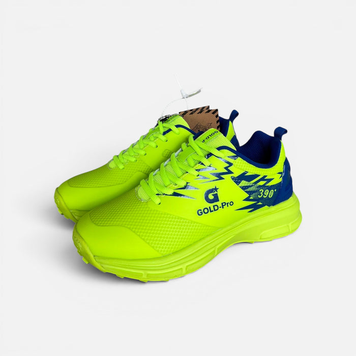 Gold Pro Cricket Shoes