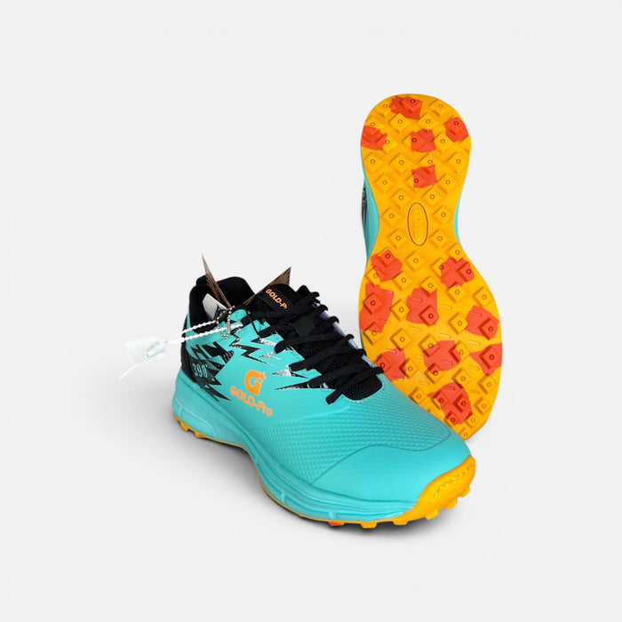 Gold Pro Cricket Shoes