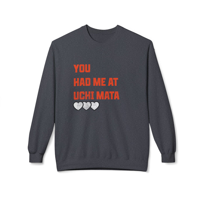 Grapple like a Girl Crewneck Sweater - You Had me at Uchi Mata