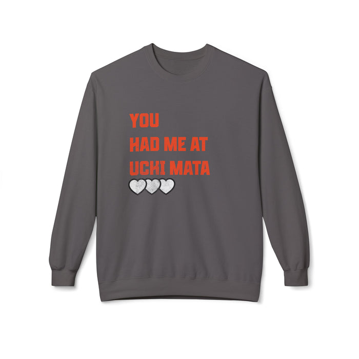 Grapple like a Girl Crewneck Sweater - You Had me at Uchi Mata